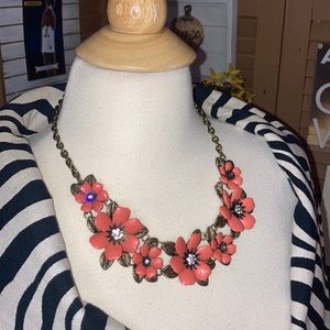 Joan Rivers Floral Statement Necklace